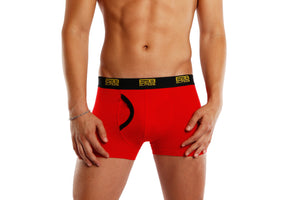 Red Elite28 Men's Trunks